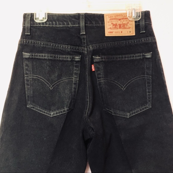 Levi’s Vintage High Waisted 550 Cotton Jeans - Picture 4 of 10